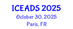 International Conference on Engineering and Design Sciences (ICEADS) October 30, 2025 - Paris, France