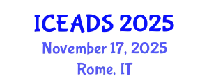 International Conference on Engineering and Design Sciences (ICEADS) November 17, 2025 - Rome, Italy