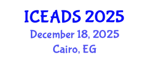 International Conference on Engineering and Design Sciences (ICEADS) December 18, 2025 - Cairo, Egypt