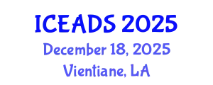 International Conference on Engineering and Design Sciences (ICEADS) December 18, 2025 - Vientiane, Laos