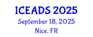 International Conference on Engineering and Design Sciences (ICEADS) September 18, 2025 - Nice, France