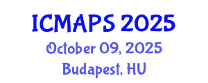 International Conference on Mathematical and Physical Sciences (ICMAPS) October 09, 2025 - Budapest, Hungary