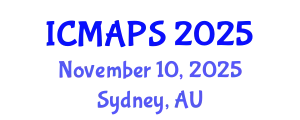 International Conference on Mathematical and Physical Sciences (ICMAPS) November 10, 2025 - Sydney, Australia