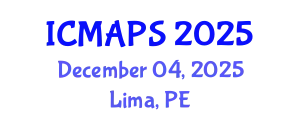 International Conference on Mathematical and Physical Sciences (ICMAPS) December 04, 2025 - Lima, Peru