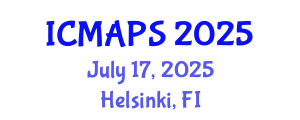 International Conference on Mathematical and Physical Sciences (ICMAPS) July 17, 2025 - Helsinki, Finland