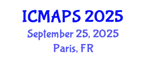 International Conference on Mathematical and Physical Sciences (ICMAPS) September 25, 2025 - Paris, France