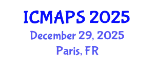 International Conference on Mathematical and Physical Sciences (ICMAPS) December 29, 2025 - Paris, France