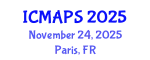 International Conference on Mathematical and Physical Sciences (ICMAPS) November 24, 2025 - Paris, France
