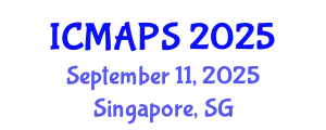International Conference on Mathematical and Physical Sciences (ICMAPS) September 11, 2025 - Singapore, Singapore