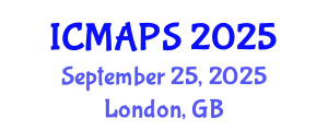 International Conference on Mathematical and Physical Sciences (ICMAPS) September 25, 2025 - London, United Kingdom