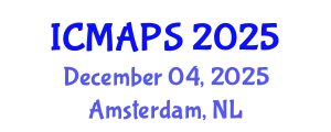 International Conference on Mathematical and Physical Sciences (ICMAPS) December 04, 2025 - Amsterdam, Netherlands