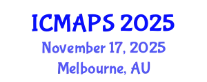 International Conference on Mathematical and Physical Sciences (ICMAPS) November 17, 2025 - Melbourne, Australia