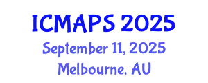International Conference on Mathematical and Physical Sciences (ICMAPS) September 11, 2025 - Melbourne, Australia