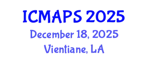 International Conference on Mathematical and Physical Sciences (ICMAPS) December 18, 2025 - Vientiane, Laos