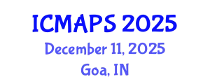 International Conference on Mathematical and Physical Sciences (ICMAPS) December 11, 2025 - Goa, India