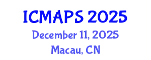 International Conference on Mathematical and Physical Sciences (ICMAPS) December 11, 2025 - Macau, China