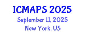 International Conference on Mathematical and Physical Sciences (ICMAPS) September 11, 2025 - New York, United States