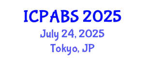 International Conference on Pharmaceutical and Biomedical Sciences (ICPABS) July 24, 2025 - Tokyo, Japan