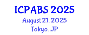 International Conference on Pharmaceutical and Biomedical Sciences (ICPABS) August 21, 2025 - Tokyo, Japan