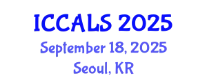 International Conference on Communication and Linguistics Studies (ICCALS) September 18, 2025 - Seoul, Republic of Korea