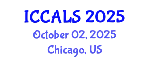 International Conference on Communication and Linguistics Studies (ICCALS) October 02, 2025 - Chicago, United States