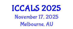 International Conference on Communication and Linguistics Studies (ICCALS) November 17, 2025 - Melbourne, Australia