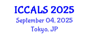International Conference on Communication and Linguistics Studies (ICCALS) September 04, 2025 - Tokyo, Japan