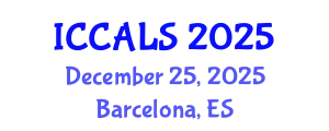 International Conference on Communication and Linguistics Studies (ICCALS) December 25, 2025 - Barcelona, Spain