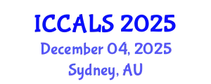 International Conference on Communication and Linguistics Studies (ICCALS) December 04, 2025 - Sydney, Australia
