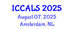 International Conference on Communication and Linguistics Studies (ICCALS) August 07, 2025 - Amsterdam, Netherlands