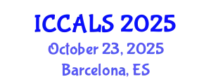 International Conference on Communication and Linguistics Studies (ICCALS) October 23, 2025 - Barcelona, Spain