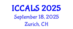 International Conference on Communication and Linguistics Studies (ICCALS) September 18, 2025 - Zurich, Switzerland