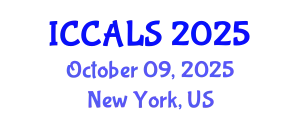 International Conference on Communication and Linguistics Studies (ICCALS) October 09, 2025 - New York, United States