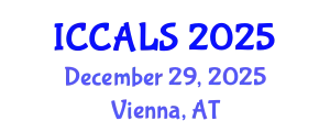 International Conference on Communication and Linguistics Studies (ICCALS) December 29, 2025 - Vienna, Austria