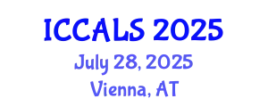 International Conference on Communication and Linguistics Studies (ICCALS) July 28, 2025 - Vienna, Austria