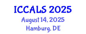 International Conference on Communication and Linguistics Studies (ICCALS) August 14, 2025 - Hamburg, Germany