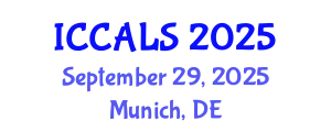 International Conference on Communication and Linguistics Studies (ICCALS) September 29, 2025 - Munich, Germany