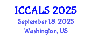 International Conference on Communication and Linguistics Studies (ICCALS) September 18, 2025 - Washington, United States