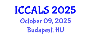 International Conference on Communication and Linguistics Studies (ICCALS) October 09, 2025 - Budapest, Hungary