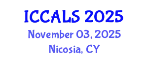 International Conference on Communication and Linguistics Studies (ICCALS) November 03, 2025 - Nicosia, Cyprus