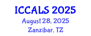 International Conference on Communication and Linguistics Studies (ICCALS) August 28, 2025 - Zanzibar, Tanzania