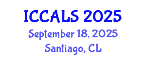 International Conference on Communication and Linguistics Studies (ICCALS) September 18, 2025 - Santiago, Chile