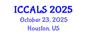 International Conference on Communication and Linguistics Studies (ICCALS) October 23, 2025 - Houston, United States