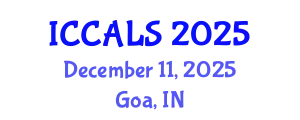 International Conference on Communication and Linguistics Studies (ICCALS) December 11, 2025 - Goa, India