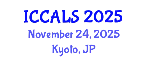 International Conference on Communication and Linguistics Studies (ICCALS) November 24, 2025 - Kyoto, Japan