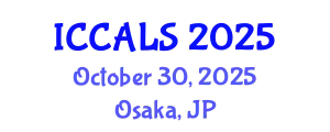 International Conference on Communication and Linguistics Studies (ICCALS) October 30, 2025 - Osaka, Japan