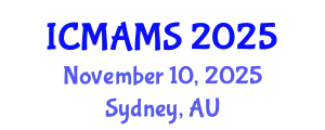 International Conference on Management and Marketing Sciences (ICMAMS) November 10, 2025 - Sydney, Australia
