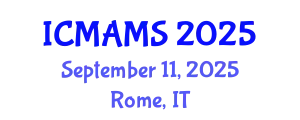 International Conference on Management and Marketing Sciences (ICMAMS) September 11, 2025 - Rome, Italy