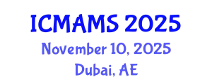 International Conference on Management and Marketing Sciences (ICMAMS) November 10, 2025 - Dubai, United Arab Emirates