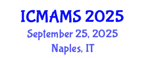 International Conference on Management and Marketing Sciences (ICMAMS) September 25, 2025 - Naples, Italy
